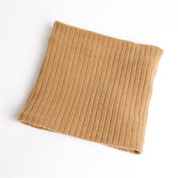 Unisex Fleece Lined Knitted Neck Warmer Scarf for Winter