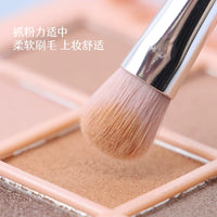 Meizai Lotus Root Pink Eyeshadow Brush Set Soft Fiber Eye Makeup Brushes Portable