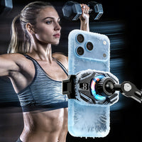 Semiconductor Phone Cooler Stand for Live Streaming and Desktop Use