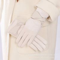 Women's Winter Warm Thermal Driving & Cycling Gloves with Touchscreen Function
