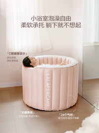 Lalapercare/Nala's Summer Automatic Inflatable Bathtub for Adults and Children, Foldable Bath Tub for Winter