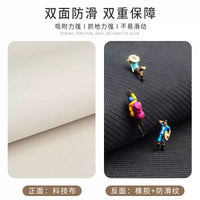 New Chinese Style Round Chair Mat for Study and Office, Wood Floor Protector, Computer Chair Caster Pad