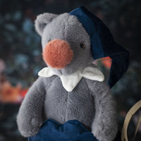 Dabron Clown Bear Plush Toy Doll, Cute Stuffed Animal for Birthday Gift, 42cm