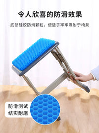 Student Gel Seat Cushion for Chairs, Breathable Cooling Pad for Summer Long Sitting