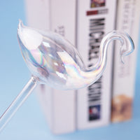 Swan-Shaped Glass Self-Watering Globe for Potted Plants