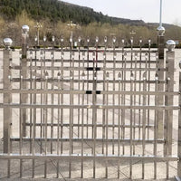 Stainless Steel Garden Fence Security Barrier for Courtyard and Community