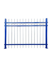 Zinc Steel Fence Panel for Outdoor Garden Yard School Factory Security