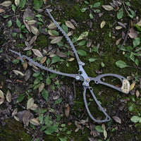 Lightweight Outdoor Camping Fire Tongs for Bonfire BBQ Charcoal