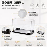 Mini Desktop Stream Aquarium with Integrated Filtration and Oxygenation