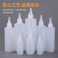 Clear Squeeze Bottle with Needle Tip for Liquids, Glues, and Paints