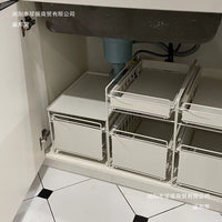 Multi-layer Pull-out Storage Rack for Under Sink Kitchen Organization
