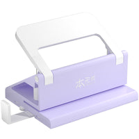 Dual-Hole Paper Punch for A4 Loose-Leaf Binders, Manual Two-Hole Puncher