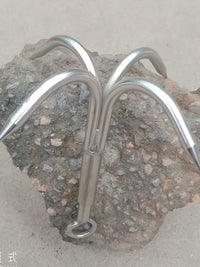 Stainless Steel Grappling Anchor Hook for Fishing and Retrieval