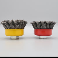 Wire Brush Wheel Set for Drill, Rust Removal and Polishing, Abrasive Brushes with Shank