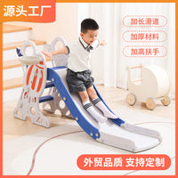 Kids Indoor Outdoor Foldable Rocket Tiger Slide Playset for Toddlers