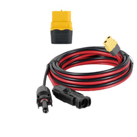 XT60 to MC4 Solar Panel Connector Cable 12AWG for Portable Power Stations