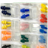 Christmas Tree Reusable Silicone Earplugs for Sleep, Noise Reduction, and Snoring