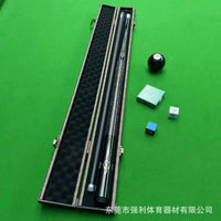 Billiard Pool Cue Stick for Chinese Eight Ball and English Snooker - Various Tip Sizes