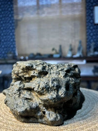 Retro Chinese Style Stone Succulent Planter for Hydroponics and Tabletop Decor