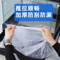 Bird Cage Tray Liners Disposable Pet Waste Bags for Easy Cleaning