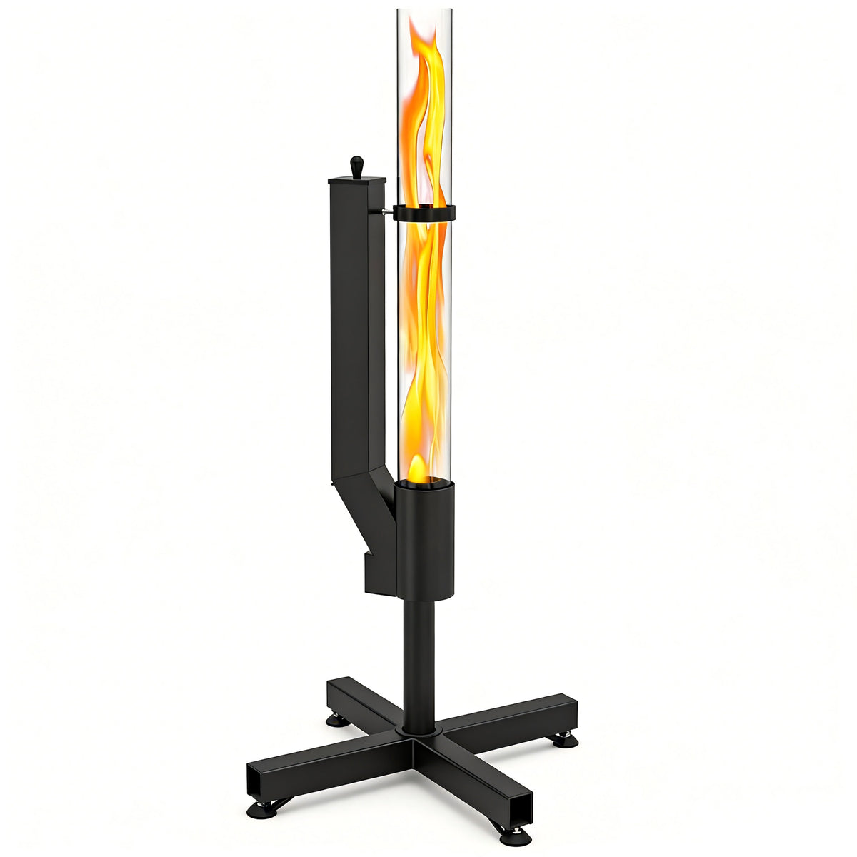 Portable Stainless Steel Rocket Stove for Outdoor Heating and Cooking