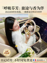 Car Air Freshener Diffuser with Long-Lasting Fragrance for Auto Interior