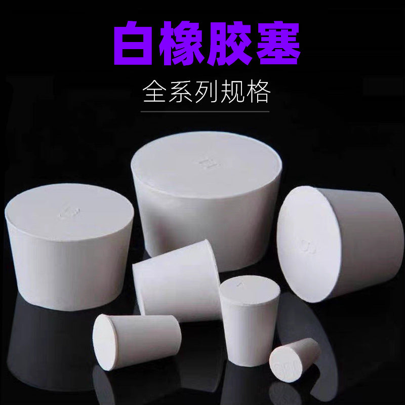 Rubber Stopper for Drain, Test Tube, Flask - Conical Seal Plug