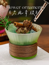 Aromatic Diffuser Stone Gift Set with Natural Crystals for Home Decor