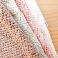 Upgraded Coral Fleece Hair Drying Cap - Super Absorbent Quick Dry Turban