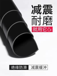 Heavy-Duty Anti-Slip Waterproof Rubber Mat for Industrial Shock Absorption and Flooring