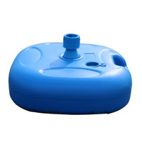 Outdoor Umbrella Base Stand for Patio Beach Fishing Market Umbrellas, Water/Sand Fillable Plastic Base