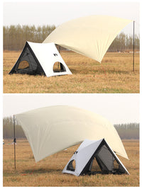 Outdoor Pop-Up Beach Tent with UV Protection and Mosquito Net for Camping & Picnics