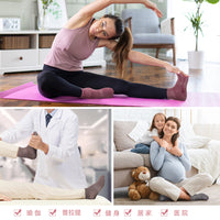 Mid-Calf Non-Slip Yoga Pilates Socks for Women