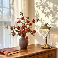 Jingdezhen Ceramic Vase Retro Wabi-Sabi Creative Flower Arrangement for Living Room Dining Table Decor