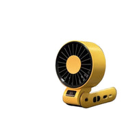 Portable USB Rechargeable 150-Speed Mini Fan with Quiet Turbine Cooling for Desk, Handheld, or Neck Wear