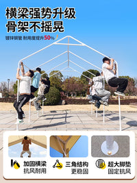 Outdoor Market Stall Canopy Tent Side Wall for 3x3m Gazebo, Waterproof Sunshade Windproof Shelter for Camping and Night Markets