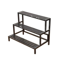 Multi-Tier Iron Plant Stand for Indoor Outdoor Balcony Garden