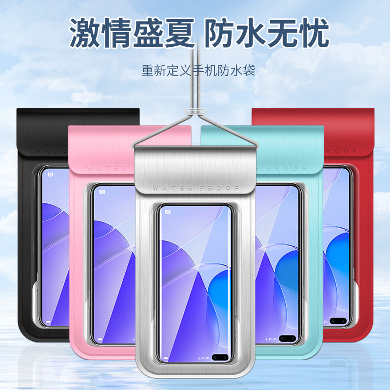 Waterproof Phone Pouch for Swimming, Diving, Rafting, and Outdoor Activities with Touchscreen Compatibility