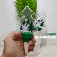 Christmas Tree Ceramic Self-Watering Spikes for Indoor Plants