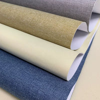 Self-Adhesive Linen Pipe Cover for Air Conditioning and Drainage Pipes, Decorative Wall Sticker, Waterproof