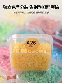Perler Beads Kit with Tools and Refill Packs for Kids' Crafts