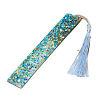 Creative Crystal Rectangle Bookmark DIY Kit with Tassel