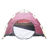 Automatic Pop-Up Camping Tent for 1-3 People, Single Layer Portable Outdoor Shelter