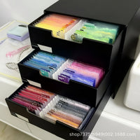 Multi-layer Desk Organizer with Drawers and Bookends for Office and Home Storage