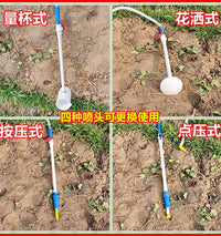 Portable Liquid Fertilizer Injector for Root Irrigation
