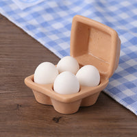 Miniature Dollhouse Egg Carton Model Ornaments