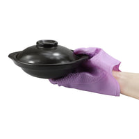 Thickened Silicone Heat Resistant Oven Mitts for Baking and Cooking