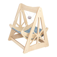 Cat Hammock Hanging Bed Swing for Cats and Small Dogs, All Seasons