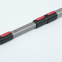 Telescopic Aluminum Tarp Poles for Outdoor Camping and Awnings, Square Tube Design