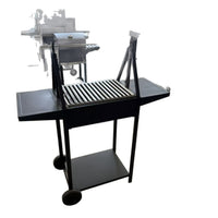 Household Automatic Rotating Skewer BBQ Grill Outdoor Courtyard Charcoal Smoker Grill Wholesale